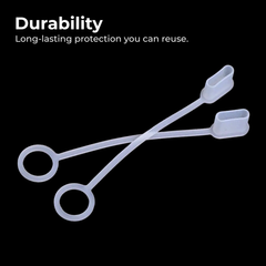 20pcs USB-C Dust Plug Protectors — Tethered Caps