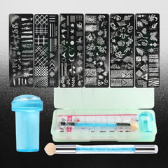 Easy Nail Stamping, Salon Look at Home