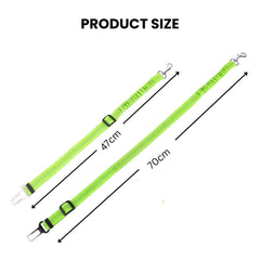 Elastic Dog Car Seat Belt — Safety Bungee Leash