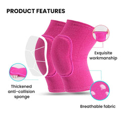 Elastic Compression Knee Pads – EVA Sponge Protection