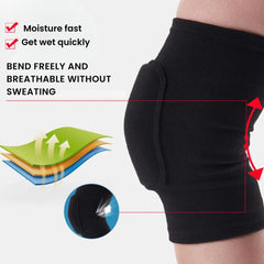 Elastic Compression Knee Pads – EVA Sponge Protection