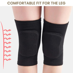 Elastic Compression Knee Pads – EVA Sponge Protection