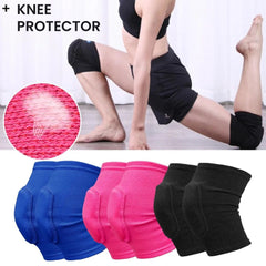 Elastic Compression Knee Pads – EVA Sponge Protection