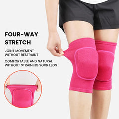Elastic Compression Knee Pads – EVA Sponge Protection