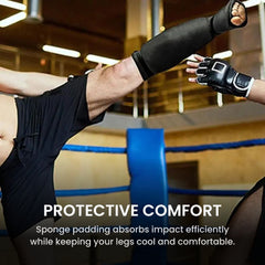 Elastic Muay Thai & Kickboxing Shin Guards
