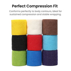 Elastic Self-Adhesive Bandage Wrap Tape Roll