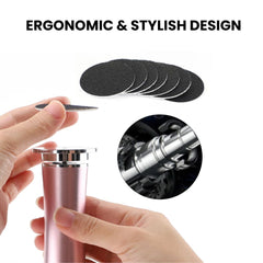 Electric Foot File Callus Remover for Smooth Feet Care
