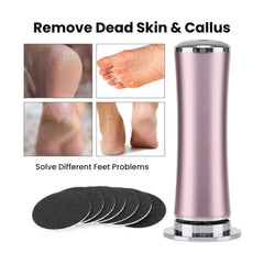 Electric Foot File Callus Remover for Smooth Feet Care