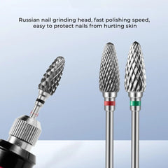 Tungsten Steel Nail Drill Bits Set for Manicure