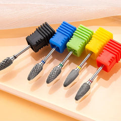Tungsten Steel Nail Drill Bits Set for Manicure
