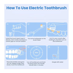 Electric Toothbrush Oral B - Clean, Whiten, Rechargeable