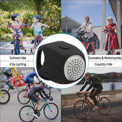 Electric Bike Bell 120dB Loud Horn with 3 Sound Modes