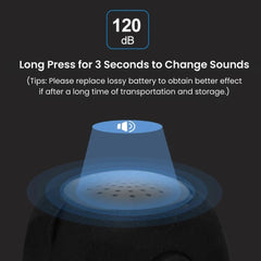Electric Bike Bell 120dB Loud Horn with 3 Sound Modes