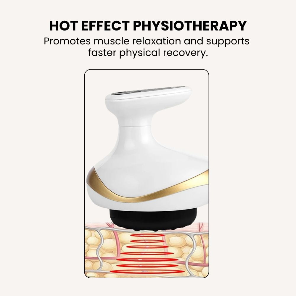 Electric Gua Sha Scraping Massager with Heat Therapy - hot effect physiotherapy