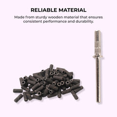 Electric Nail Drill Bits & Sanding Bands Set 100pcs