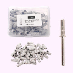 Electric Nail Drill Bits & Sanding Bands Set 100pcs