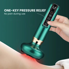 Electric Smart Cupping Therapy Massager with Heat - one key pressure relief
