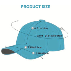 Embroidered Bull Logo Baseball Cap — Unisex Cotton