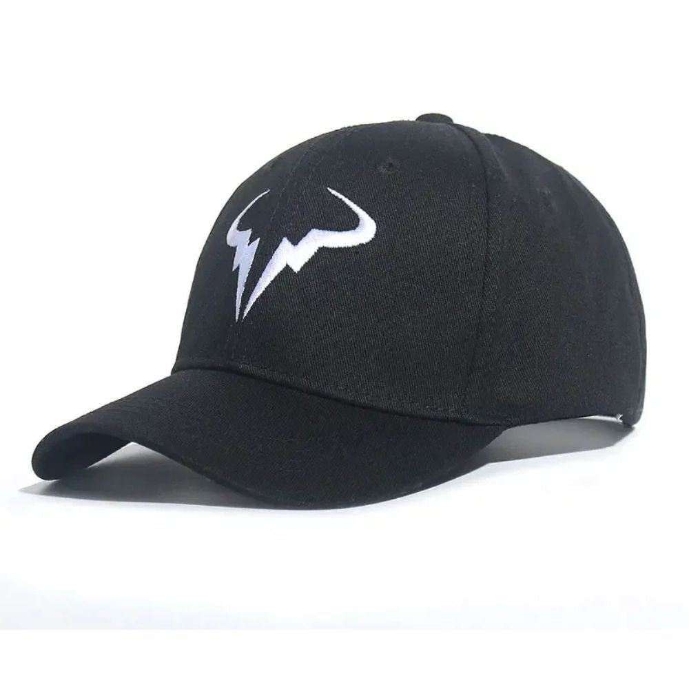 Embroidered Bull Logo Baseball Cap — Unisex Cotton