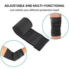 Extra Long Elastic Knee Wrap – Compression Bandage Support