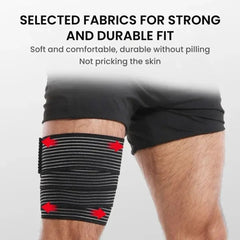 Extra Long Elastic Knee Wrap – Compression Bandage Support