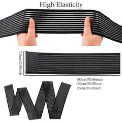 Extra Long Elastic Knee Wrap – Compression Bandage Support