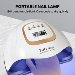 Fast Curing UV Nail Lamp 81W LED for Salon & Home Use
