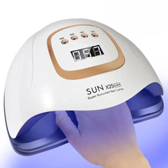 Fast Curing UV Nail Lamp 81W LED for Salon & Home Use
