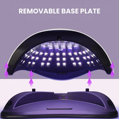 Fast Drying 380W UV LED Nail Lamp for All Gel Polish Types