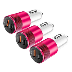 3.1A USB-C Car Charger Fast Charging Adapter for Phones