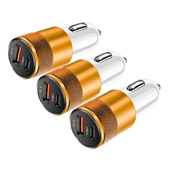 3.1A USB-C Car Charger Fast Charging Adapter for Phones