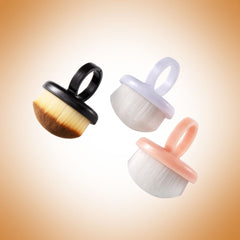 Finger Ring Manicure Dust Brush - Soft & Dense