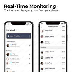 Smart Fingerprint Door Lock — Tuya App, PIN & Key Access