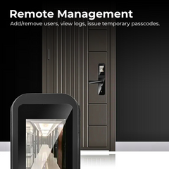 Smart Fingerprint Door Lock with Tuya App & Keypad