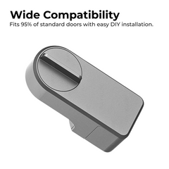 Smart Fingerprint Door Lock — Tuya App, PIN & Key Access