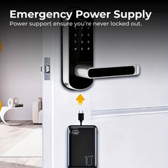 Smart Fingerprint Door Lock with Tuya App & PIN Access