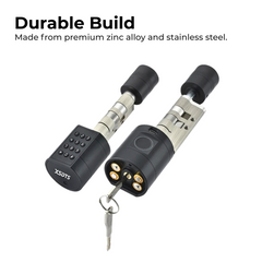 Smart Fingerprint Door Lock — Tuya WiFi, PIN & Card