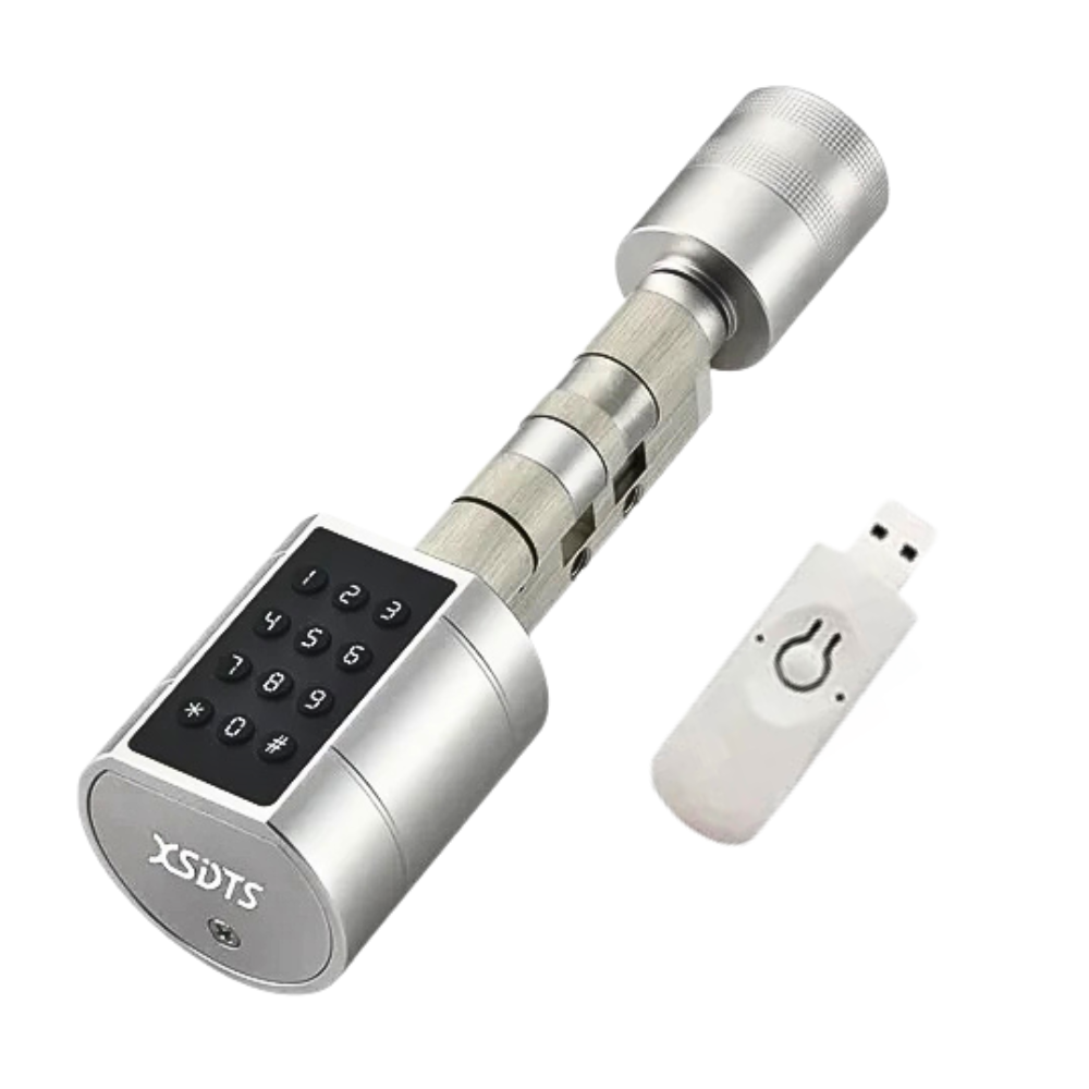 Smart Fingerprint Door Lock – Tuya App, PIN & IC Card