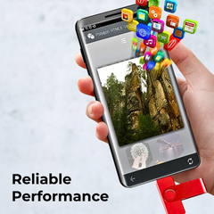 Metal OTG Type C USB Flash Drive 128GB 2-in-1
