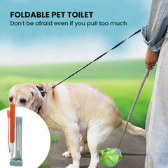 Foldable Dog Pooper Scooper & Pet Toilet