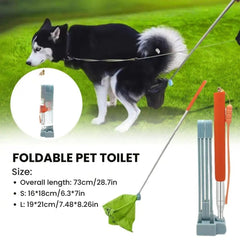 Foldable Dog Pooper Scooper & Pet Toilet