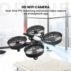 Foldable Mini Drone with HD Camera — WiFi FPV & Altitude Hold