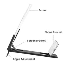 Foldable Phone Screen Magnifier - HD Amplifier
