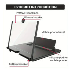 Foldable Phone Screen Magnifier — HD 3× Zoom