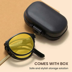 Foldable Anti-Glare Night Vision Driving Glasses
