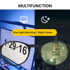 Foldable Anti-Glare Night Vision Driving Glasses