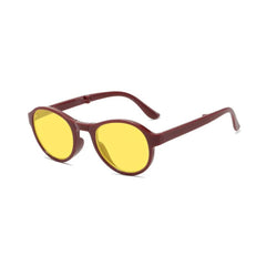 Foldable Anti-Glare Night Vision Driving Glasses