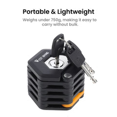 Foldable Bike Lock Alloy Steel for MTB & E-Bike