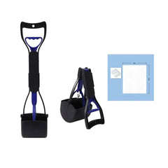 Foldable One-Hand Dog Poop Scooper — Hands-Free Cleanup