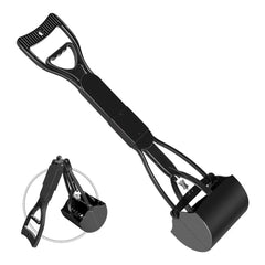 Foldable One-Hand Dog Poop Scooper — Hands-Free Cleanup